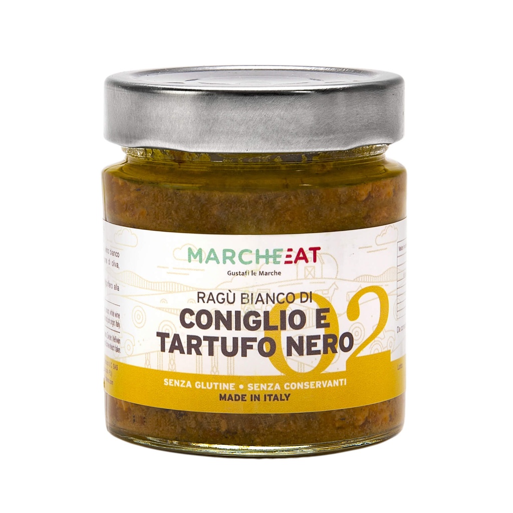 Ragù bianco di coniglio e tartufo nero