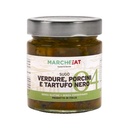 Sugo verdure, porcini e tartufo nero